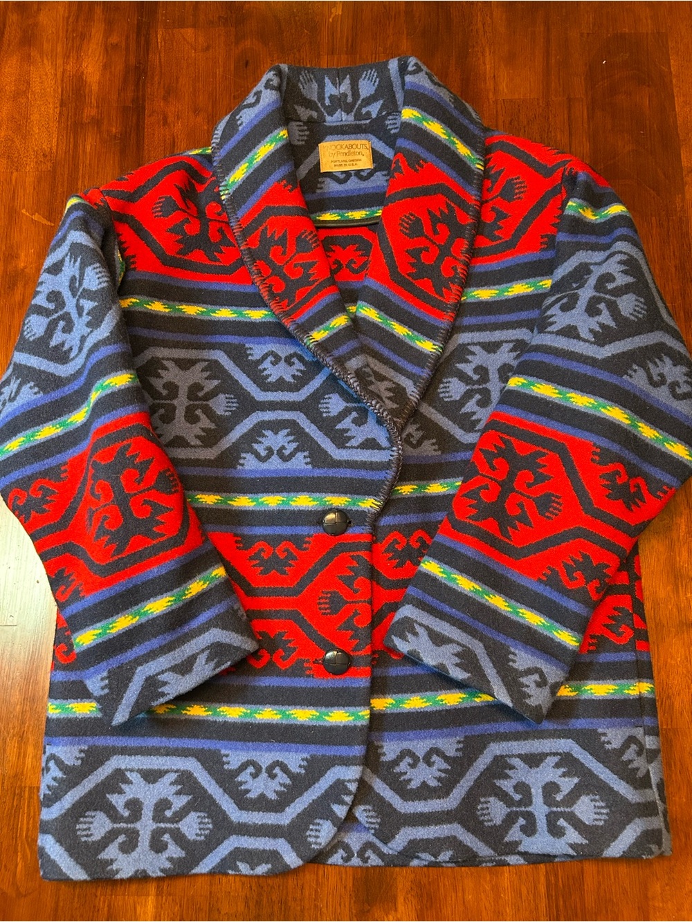 Pendleton vintage blanket jacket medium